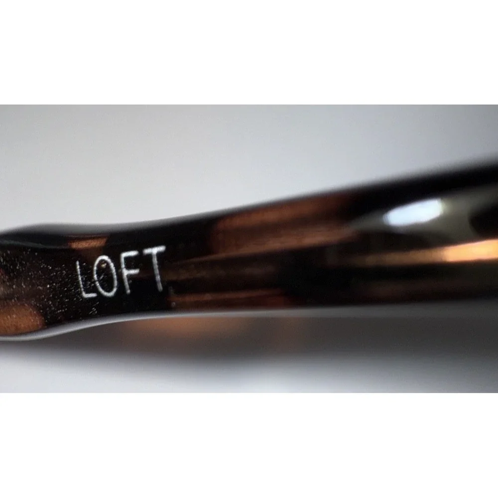Loft Peach Tortoiseshell Eyeglass Frames - Round Retro Style Women's‎ Eyewear